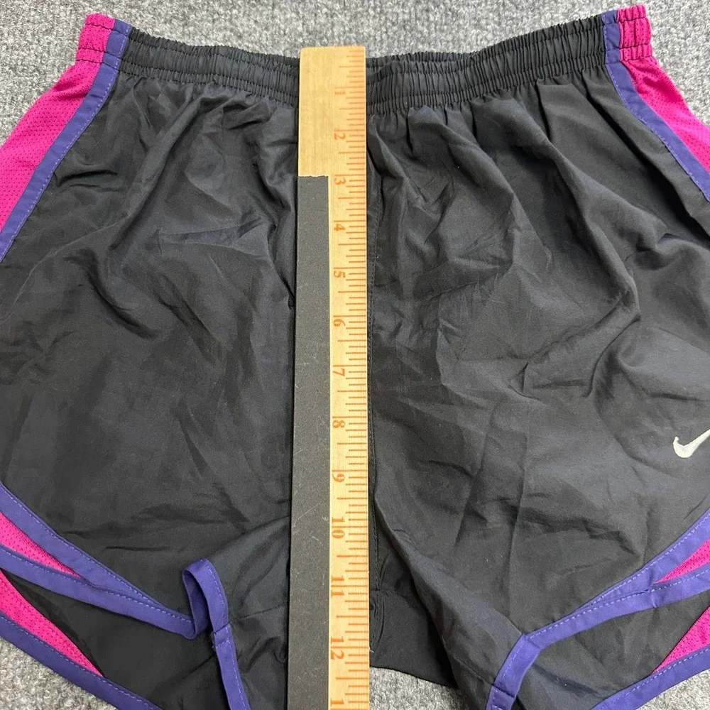 Nike Shorts Womens Size S Black Pink Dri-Fit Athletic Running Breathable Gym